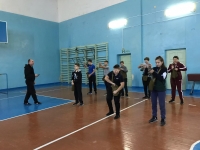 Соревнования по надеванию индивидуальных средств защиты в Малостуденецкой школе